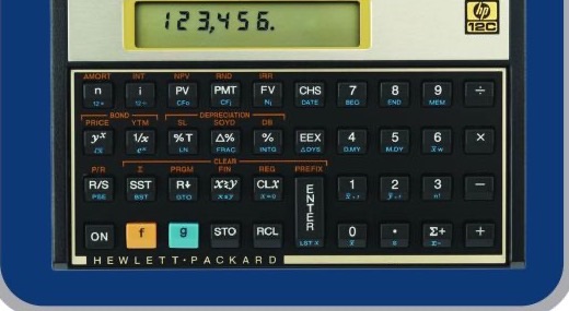 Reparo de teclado da calculadora HP 12C